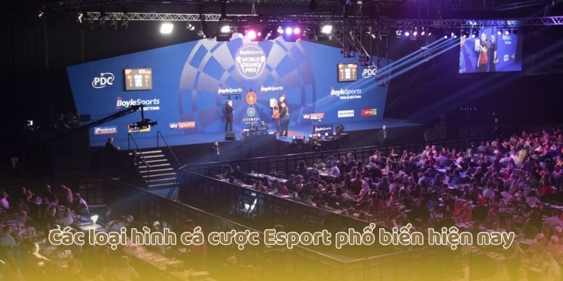 Các loại hình cá cược Esport phổ biến hiện nay